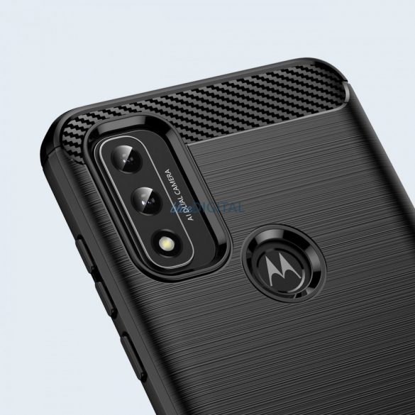 Husa Carbon Husa Husa Flexibila Motorola Moto G Play 2022 neagra