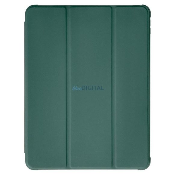 Stand Tablet Husă Smart Husă husă pentru iPad 10.2 '' 2021 cu funcția de stand verde