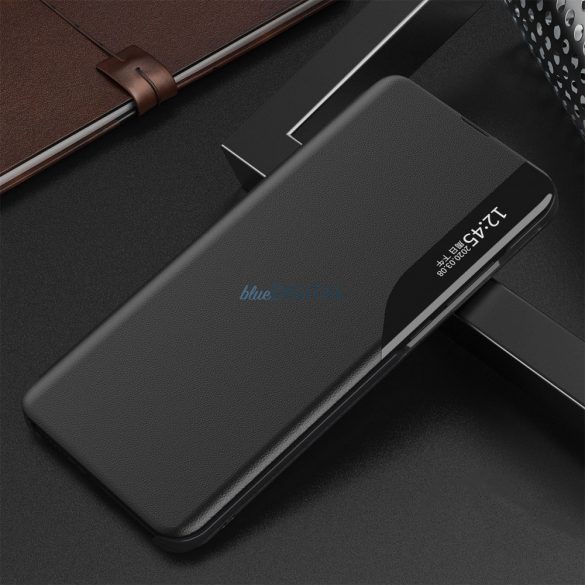 Eco Leather View Husă Elegant Flip Husă Stand Function Xiaomi Redmi Note 11 Pro + 5G / 11 Pro 5G / 11 Pro negru