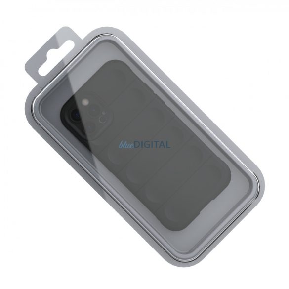 Husa Magic Shield Case pentru iPhone 12 Pro carcasa elastica blindata in visiniu