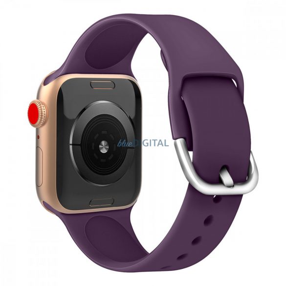 Curea de silicon APS Silicone Band pentru ceas Ultra / 9 / 8 / 7 / 6 / 5 / 4 / 3 / 2 / SE (49 / 45 / 44 / 42mm) curea ceas brățară violet