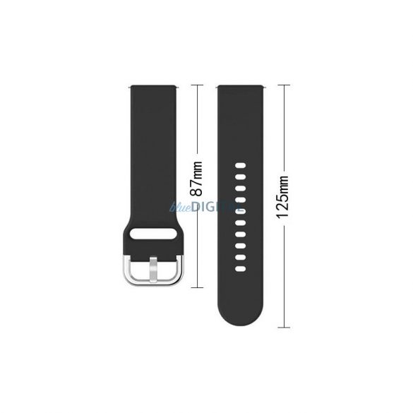 Curea de silicon TYS ceas inteligent banda universal 22mm turcoaz