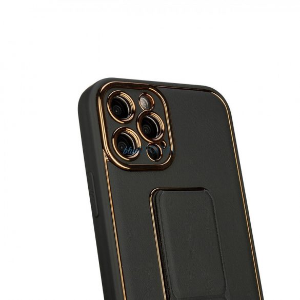 Noua husa Kickstand Case pentru iPhone 13 cu suport negru