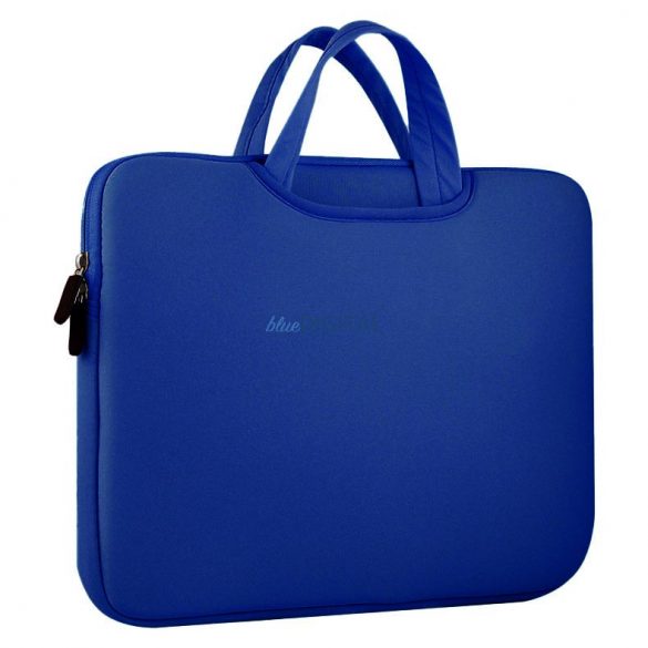 Husa universala geanta laptop 14'' organizator tableta bleumarin