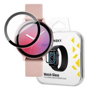 Wozinsky Watch sticlă Sticlă hibridă pentru Samsung Galaxy Watch Active 2 40 mm negru