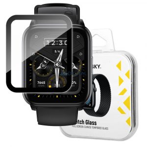 Sticlă hibridă Wozinsky Watch Glass pentru Realme Watch 2 Pro negru