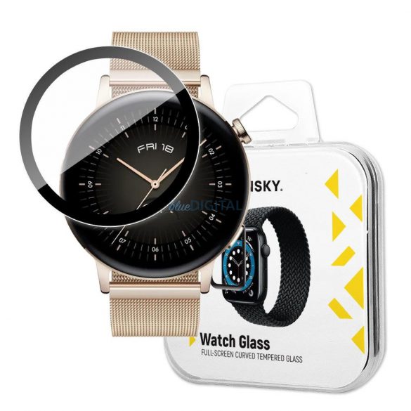 Wozinsky Watch sticlă Sticlă hibridă pentru Huawei Watch GT 3 46 mm negru