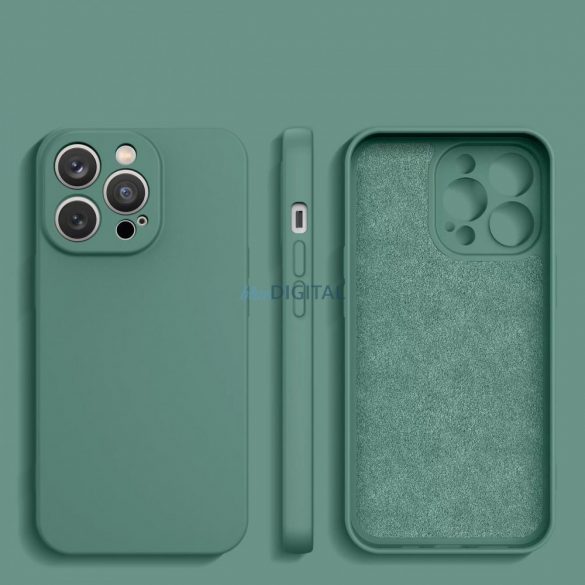 Husă din silicon pentru iPhone 13 Pro Max Husă din silicon verde