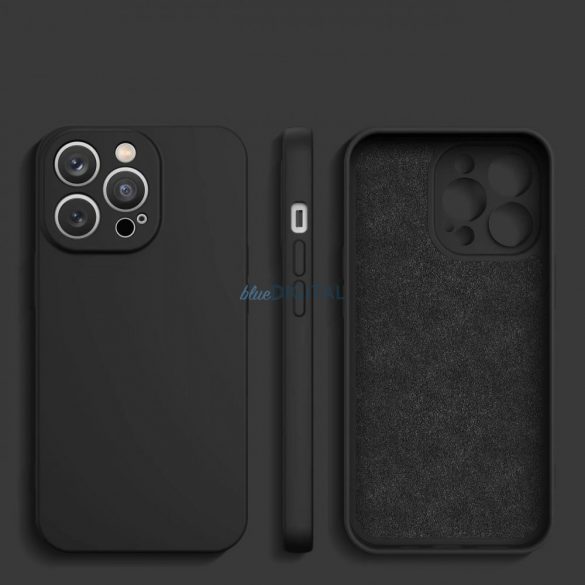 Husa din silicon pentru Xiaomi Redmi Note 11 / Note 11S husa din silicon neagra