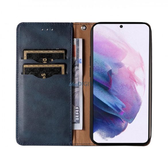 Magnet curea husă husă pentru Samsung Galaxy A23 5G Flip Wallet Mini Lanyard Stand albastru