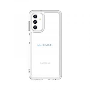 Husă Outer Space pentru Samsung Galaxy A13 5G cu cadru flexibil transparent