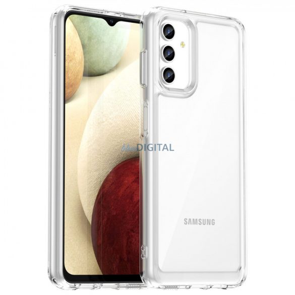 Husă Outer Space pentru Samsung Galaxy A13 5G cu cadru flexibil transparent