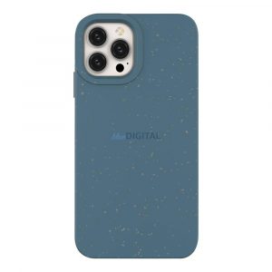 Eco Husă husă pentru iPhone 14 silicon degradabil Husă albastru marin