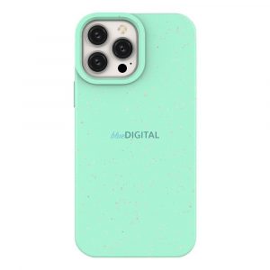 Husa Eco Case pentru iPhone 14 Plus husa silicon degradabila verde menta