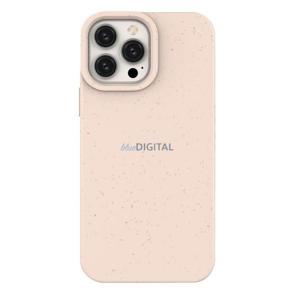 Husa Eco Case pentru iPhone 14 Plus husa silicon degradabila roz