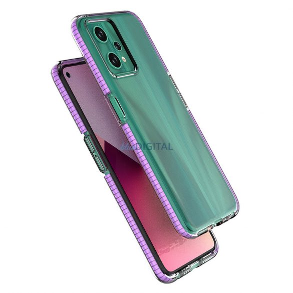 Husa Spring Case pentru husa din silicon Realme 9 Pro cu rama neagra