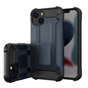 Husa Hybrid Armor pentru iPhone 14 husa hibrid blindata albastra