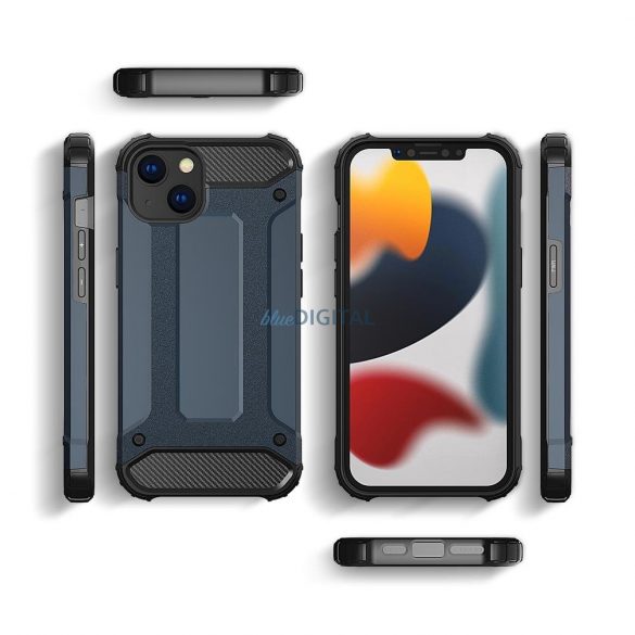 Husă Hybrid Armor Carcasă hibridă blindată iPhone 14 Plus, neagră