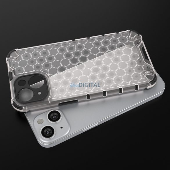 Honeycomb husă pentru iPhone 14 blindate Husă hibrid transparent