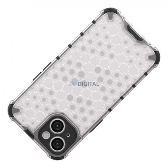 Honeycomb husă pentru iPhone 14 blindate Husă hibrid transparent