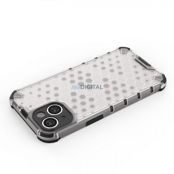 Honeycomb husă pentru iPhone 14 blindate Husă hibrid transparent