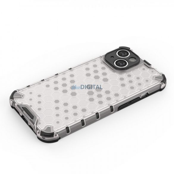 Honeycomb husă pentru iPhone 14 blindate Husă hibrid transparent