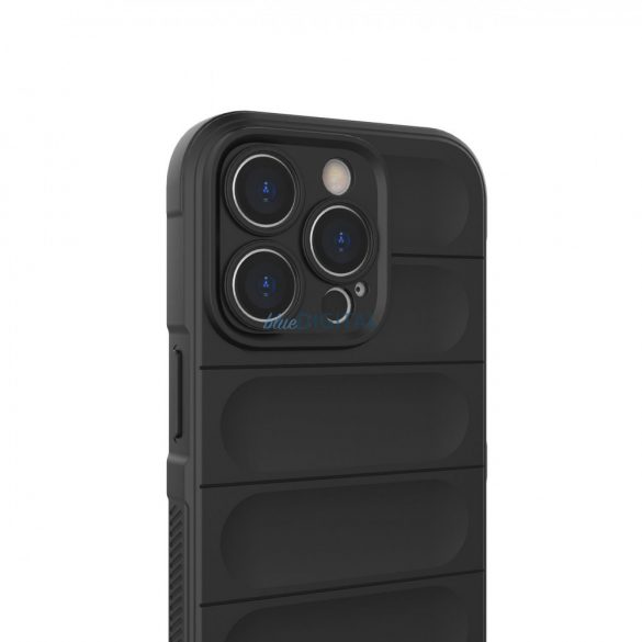 Husa Magic Shield Case pentru iPhone 14 Pro husa elastica blindata in visiniu