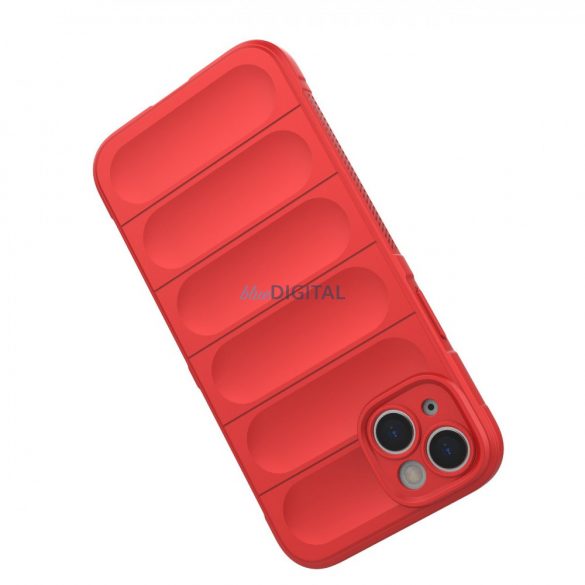 Husa Magic Shield Case pentru iPhone 14 Plus husa blindata flexibila rosie