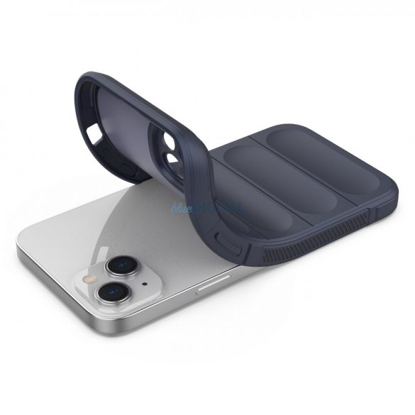 Husa Magic Shield Case pentru iPhone 14 Plus Husa flexibila blindata albastru inchis