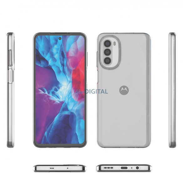 Husa Ultra Clear de 0,5 mm pentru Motorola Moto G82 5G / Moto G52 husa subtire transparenta