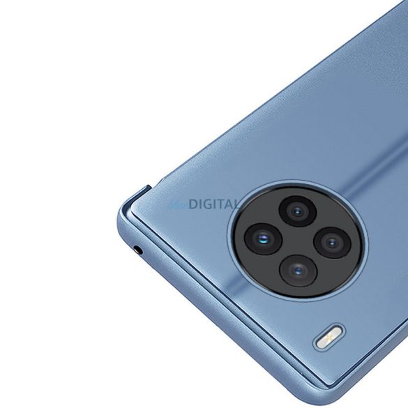 Clear View Husă Husă pentru Huawei nova 8i Husă cu o clapă negru