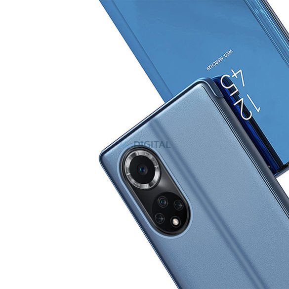 Clear View Husă pentru Huawei nova 9 flip Husă negru