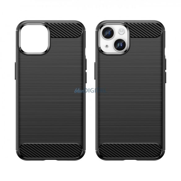 CARBON husă IPHONE 14 NEGRU