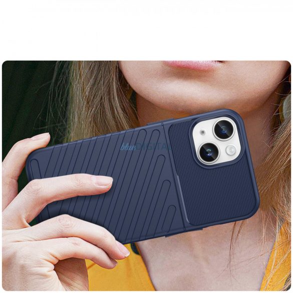 Thunder Case iPhone 14 Plus husă blindată albastră