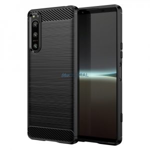 Husa Thunder Case pentru Sony Xperia 5 IV husa silicon neagra