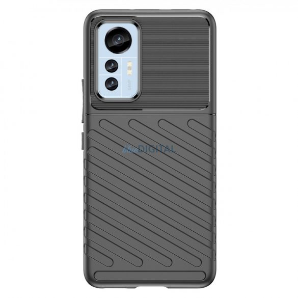 Husa Thunder Case pentru husa armura din silicon pentru Xiaomi 12 Lite neagra