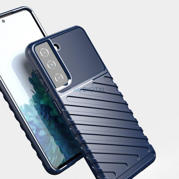 Husă Thunder pentru Samsung Galaxy A14 5G silicon blindată husă albastru