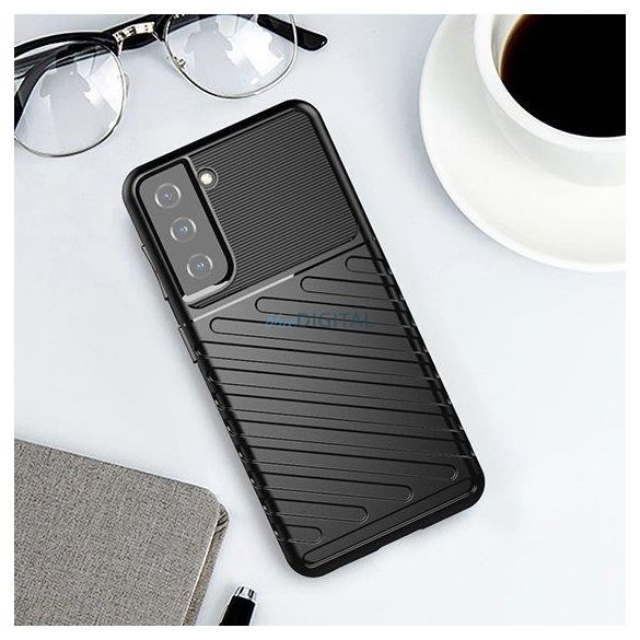 Husa Thunder Case pentru husa armura din silicon Samsung Galaxy S23 albastra