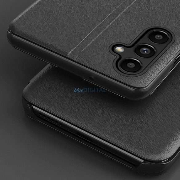 Geantă Eco Leather View Husă pentru Samsung Galaxy A14 cu suport flip negru