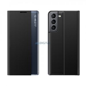 Nouă husă Sleep Case pentru husă Samsung Galaxy S23+ cu suport rabatabil negru