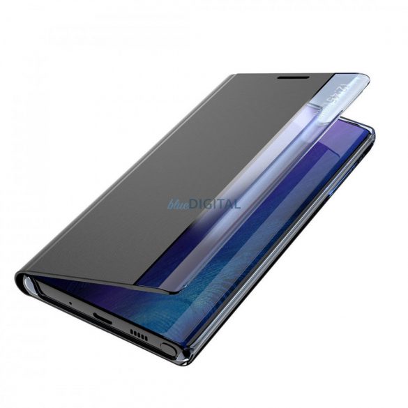 New Sleep Husă pentru Samsung Galaxy A14 Husă cu flip stand albastru