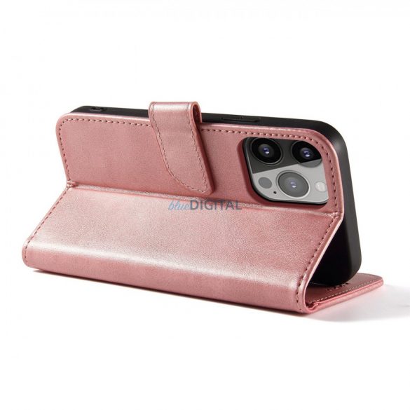 Husă magnetică pentru Samsung Galaxy A34 5G Husă cu Flip Wallet Stand Roz