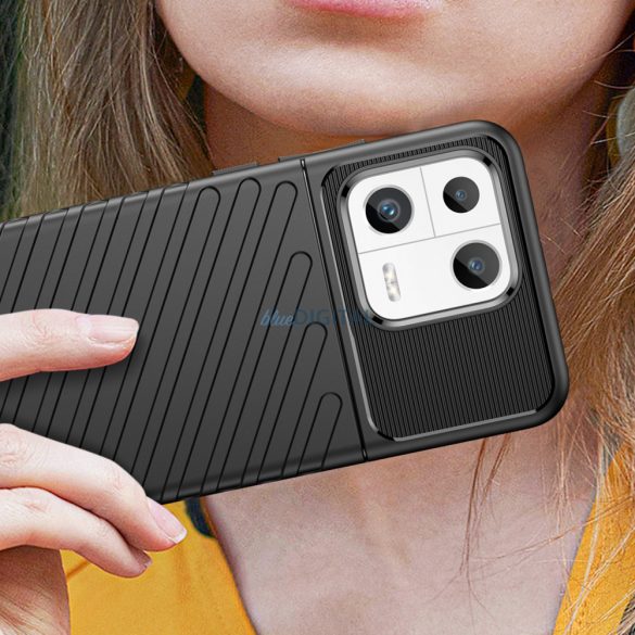 Husa Thunder Case pentru husa armura din silicon pentru Xiaomi 13 neagra