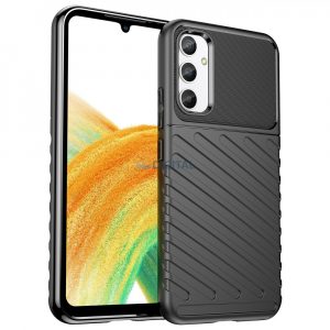 Husa Thunder Case pentru Samsung Galaxy A34 5G husa silicon neagra