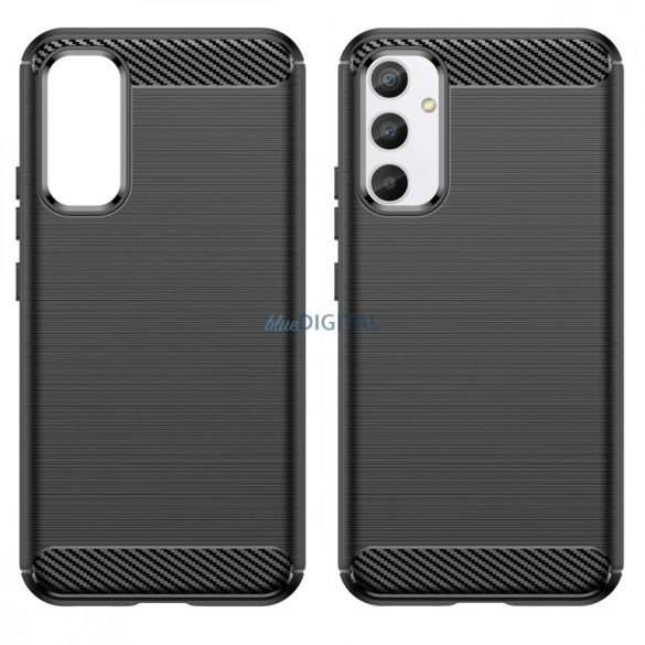 Husa Carbon Case pentru Realme 10 Pro husa silicon flexibila carbon neagra