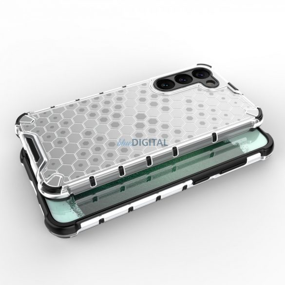 Husă Honeycomb pentru Samsung Galaxy S23+ Husă hibrid blindat transparent