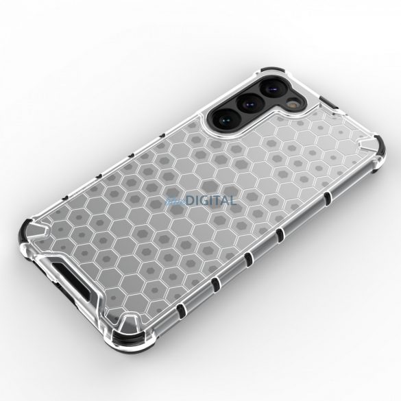 Husă Honeycomb pentru Samsung Galaxy S23+ Husă hibrid blindat transparent