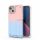 Husa Ombre Protect pentru iPhone 14 Plus husa blindata roz si albastra