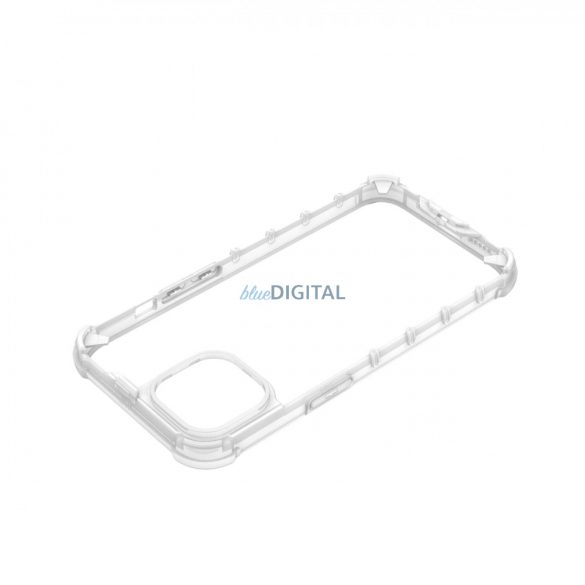 Husa Ombre Protect pentru iPhone 14 Plus husa blindata roz si albastra