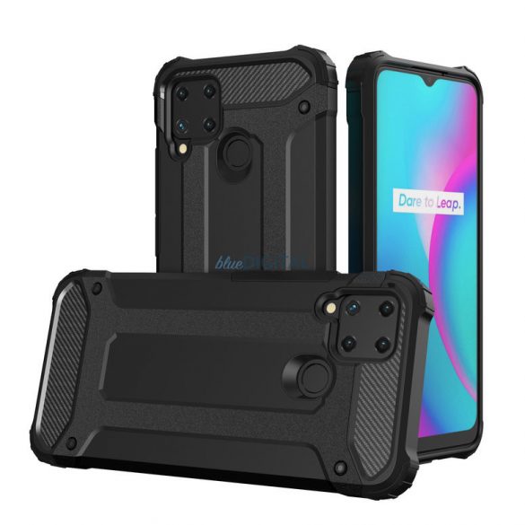 Carcasă Hybrid Armor pentru Realme 10 5G / Realme 9i 5G Carcasă hibridă blindată neagră